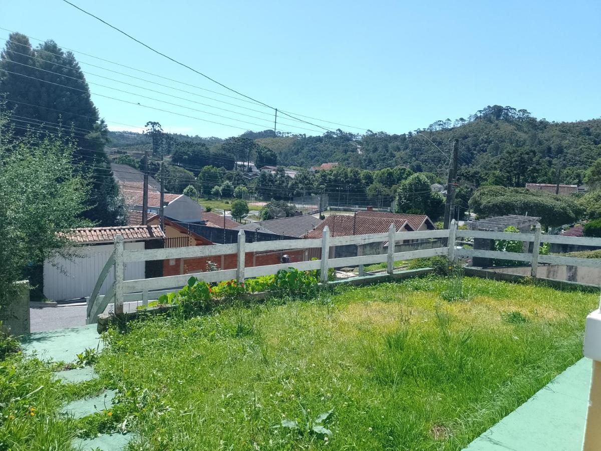 Quartos Para Hospedagem Da Casa Amarela Apartment กังโปสดูจอร์เดา ภายนอก รูปภาพ